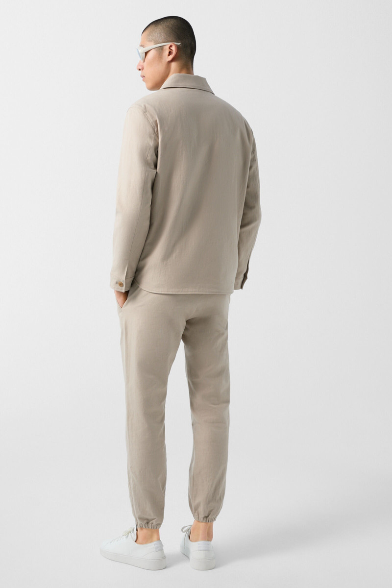 BOGNER Larry shirt jacket in Beige outlook