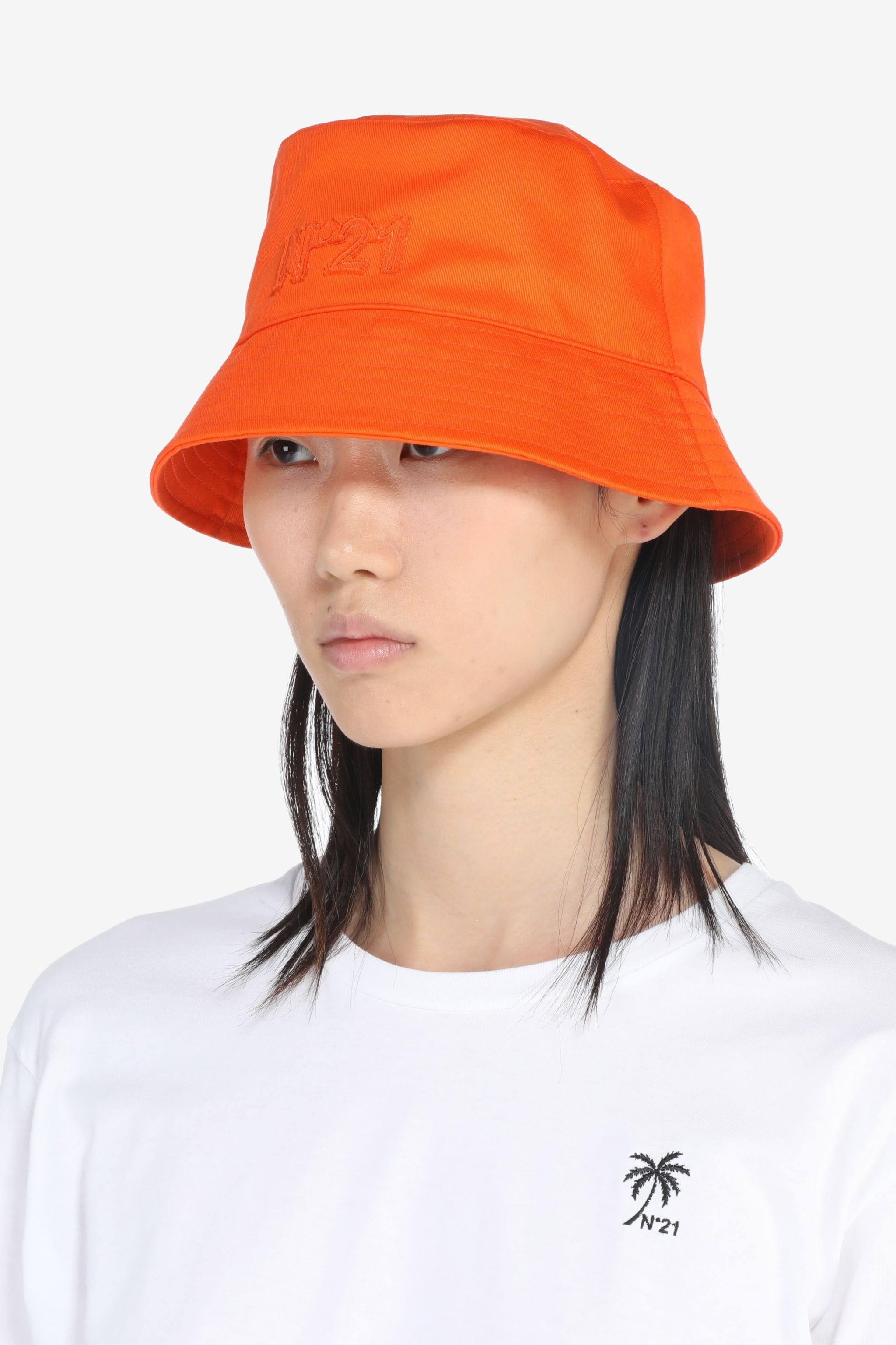 LOGO-APPLIQUÉ BUCKET HAT - 2