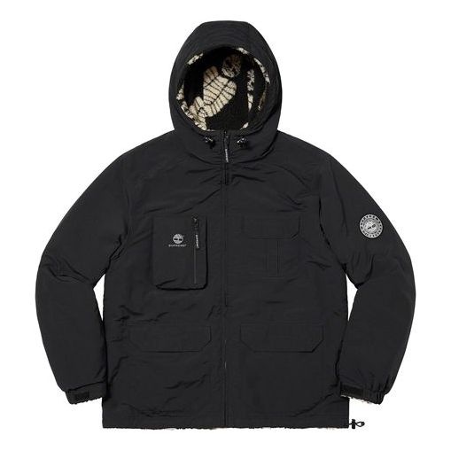 Supreme x Timberland Reversible Ripstop Jacket 'Black White' SUP-FW21-273 - 1