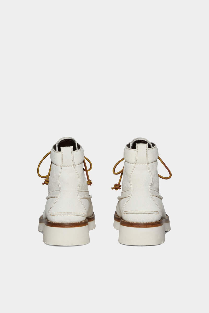 DSQUARED2 PREPPY PASTEL BOAT ANKLE BOOTS outlook