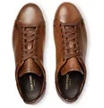 Warwick Burnished-Leather Sneakers - 24