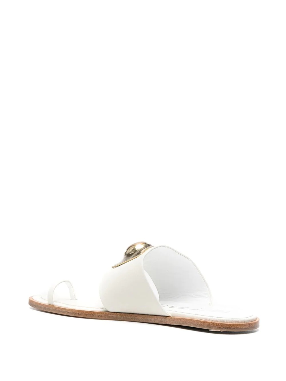 ball-stud toe-strap sandals - 3
