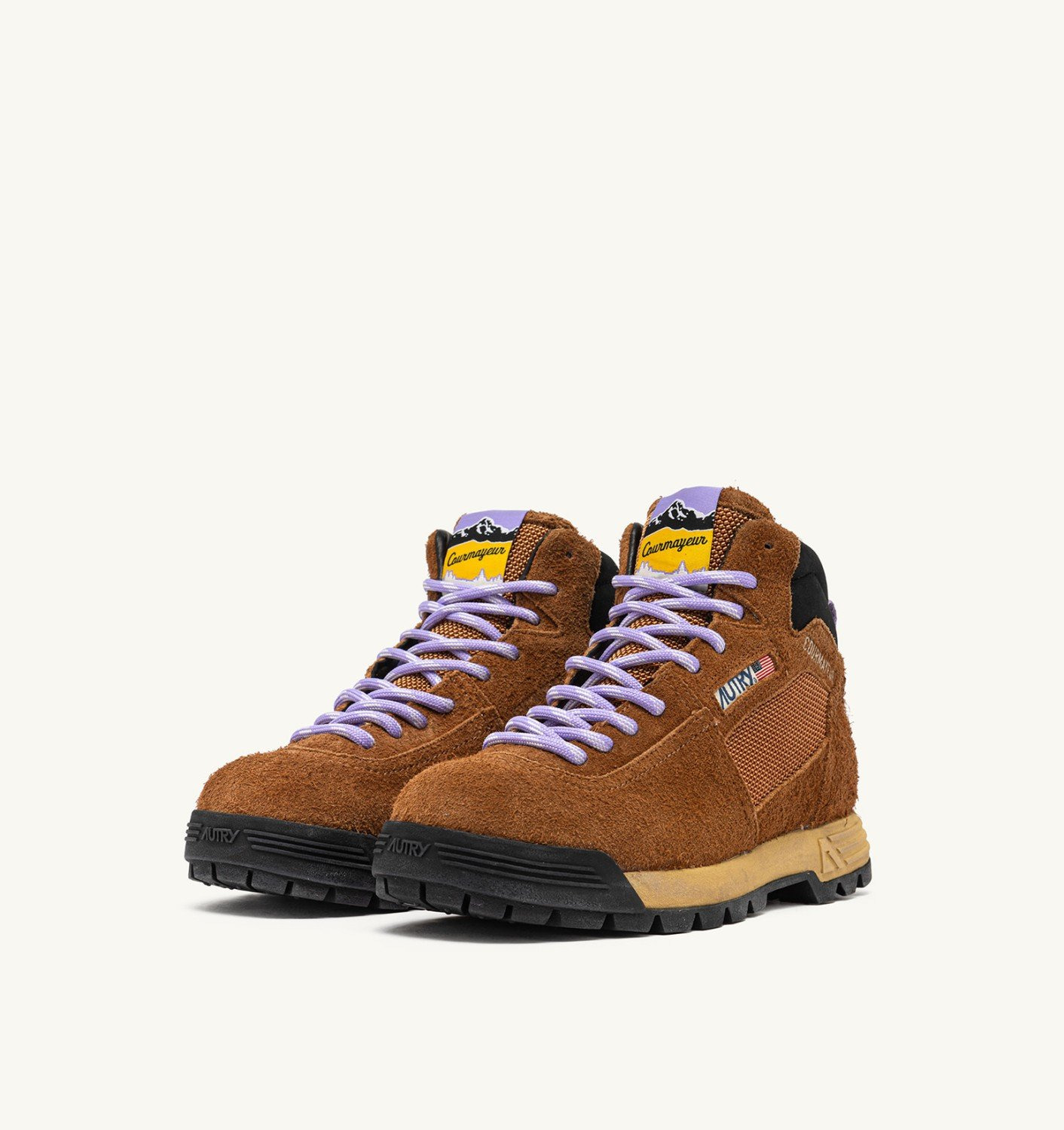 MALGA COURMAYEUR IN BROWN SUEDE - 2