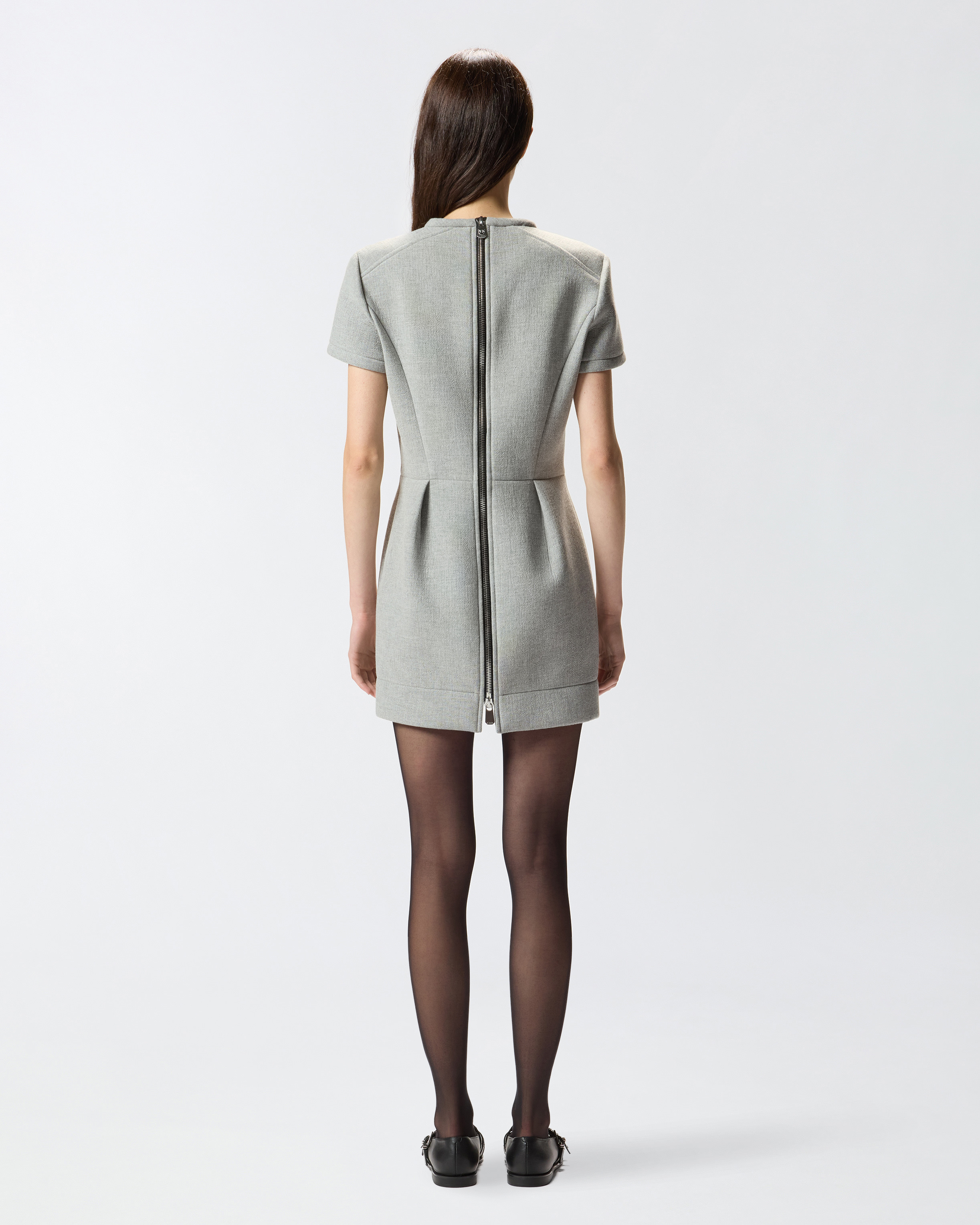 MINI DRESS WITH LOVE BIRDS BELT - 4