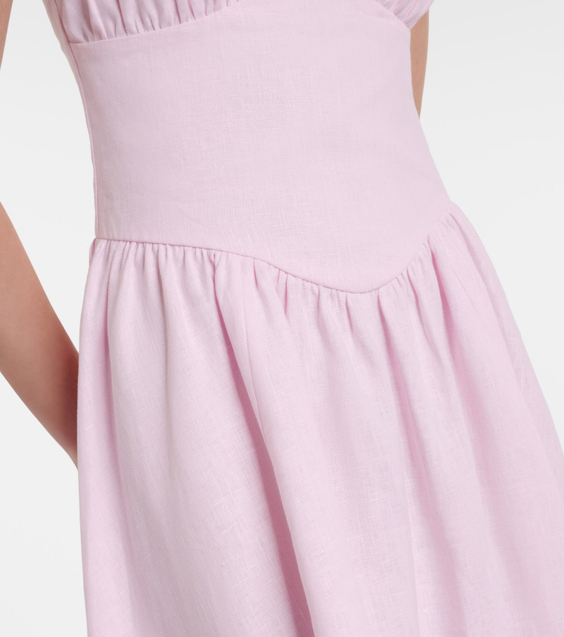 Vares linen midi dress 5