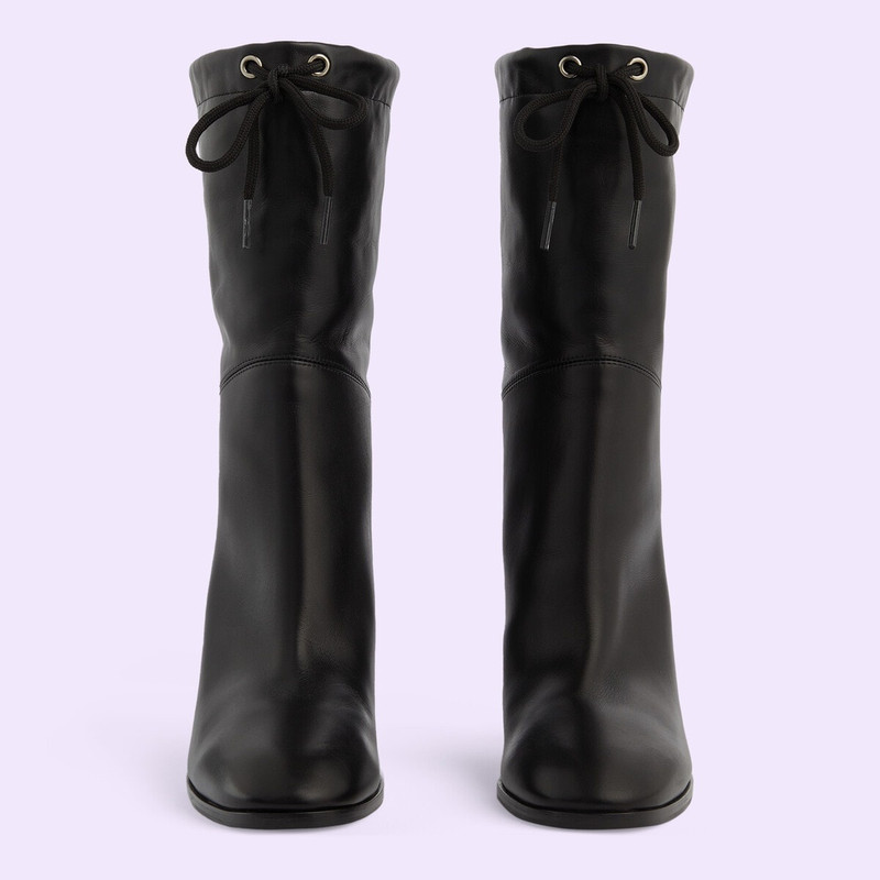 GUCCI Women's GG shearling effect boot outlook