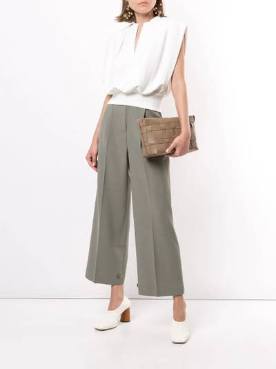 3.1 Phillip Lim French Terry spilt neck top outlook