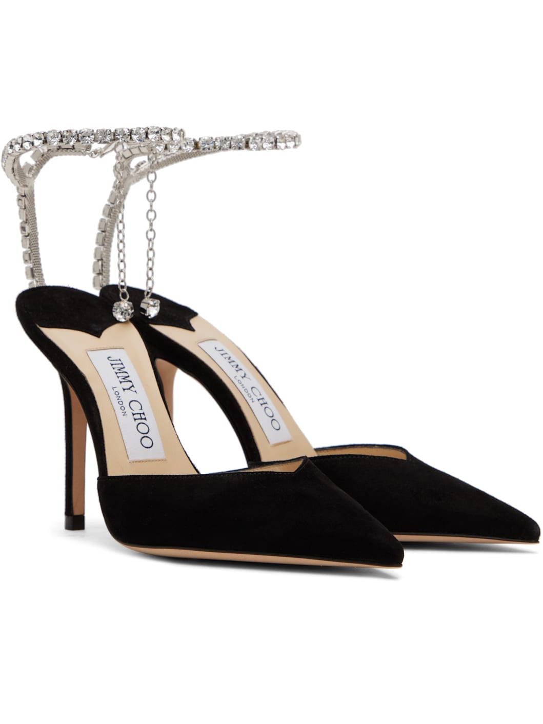 Black Saeda 100 Heels - 4