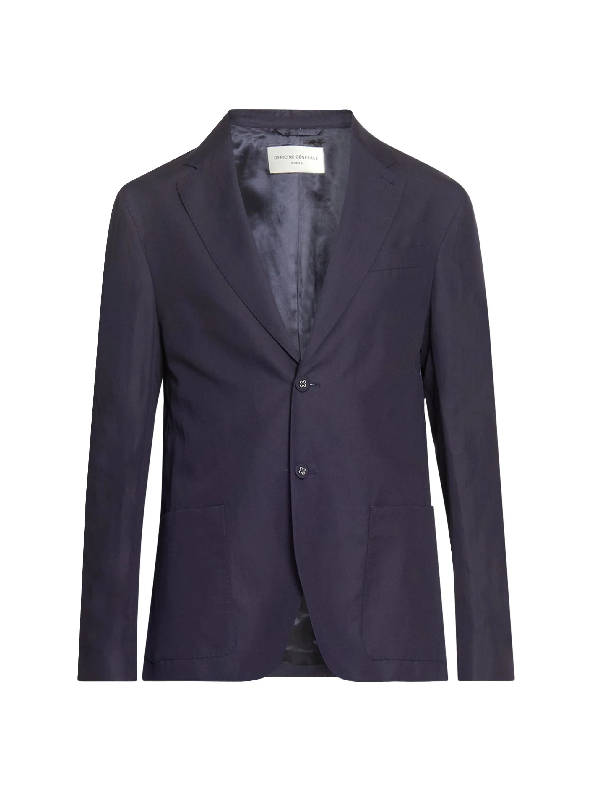 Men Michel Piedye Single-Breasted Blazer - Navy Ink - 1