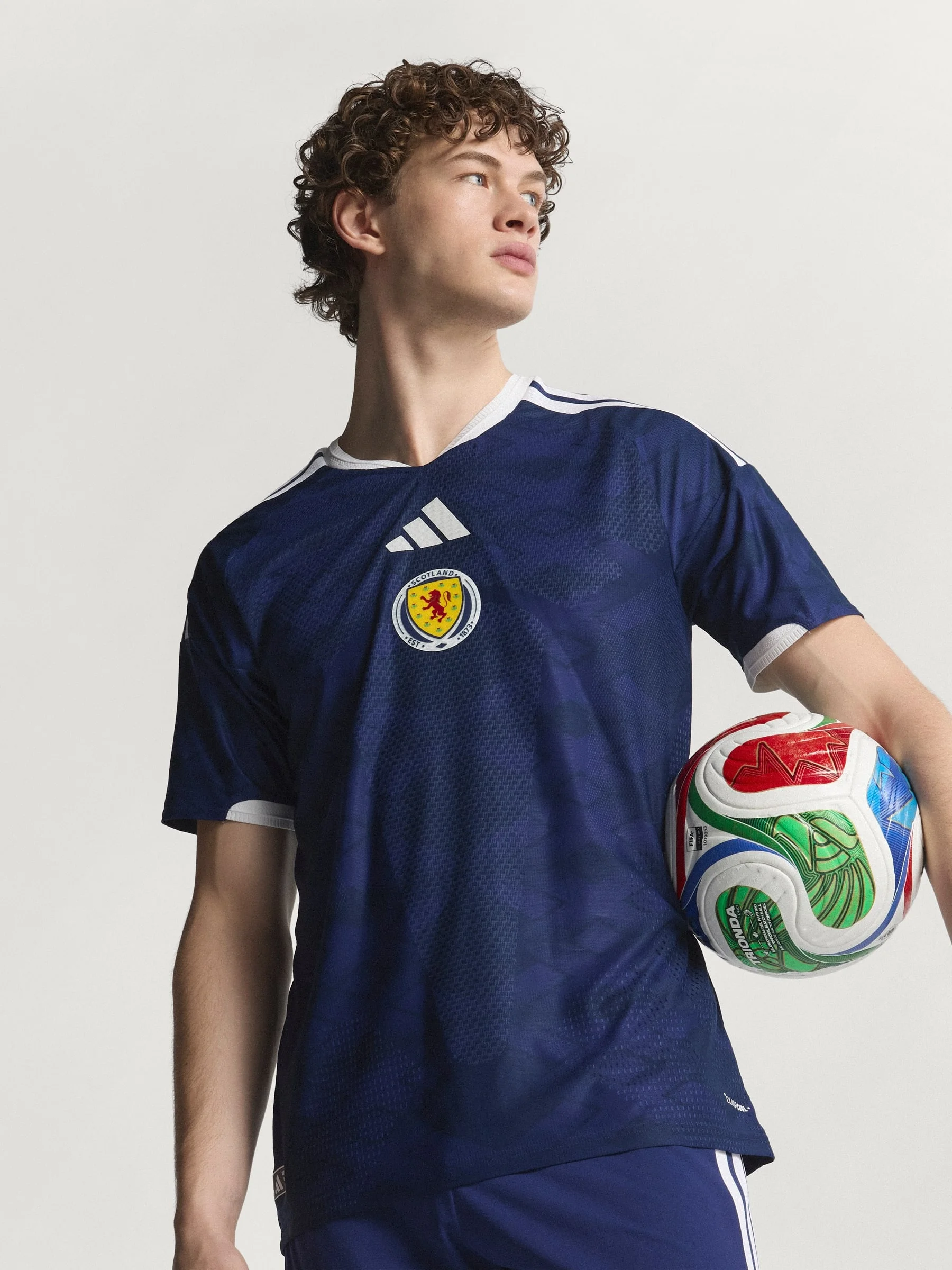 Scotland 26 Home Authentic Jersey - 1