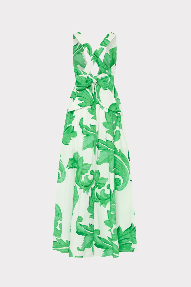 Catarina Printed Poplin Dress 8