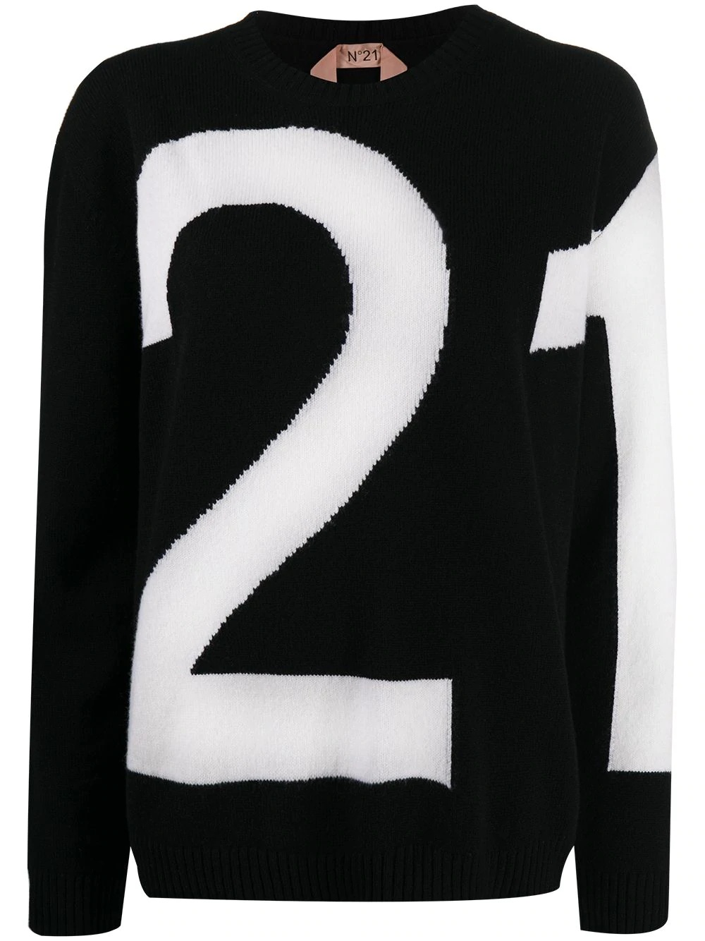 21 intarsia jumper - 1