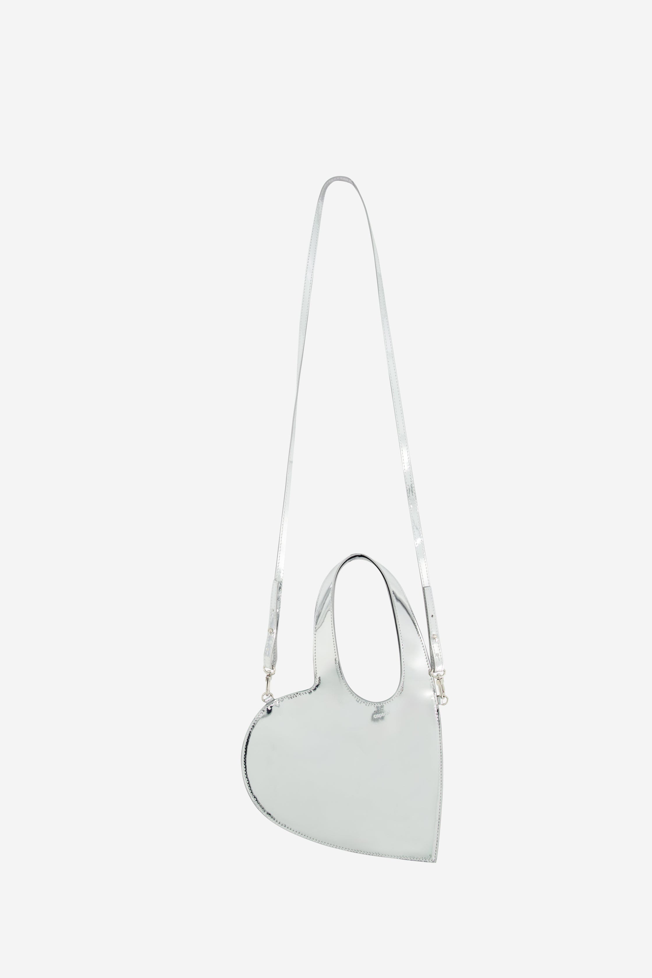 Mirrored Crossbody Baby Heart Tote Bag - 5