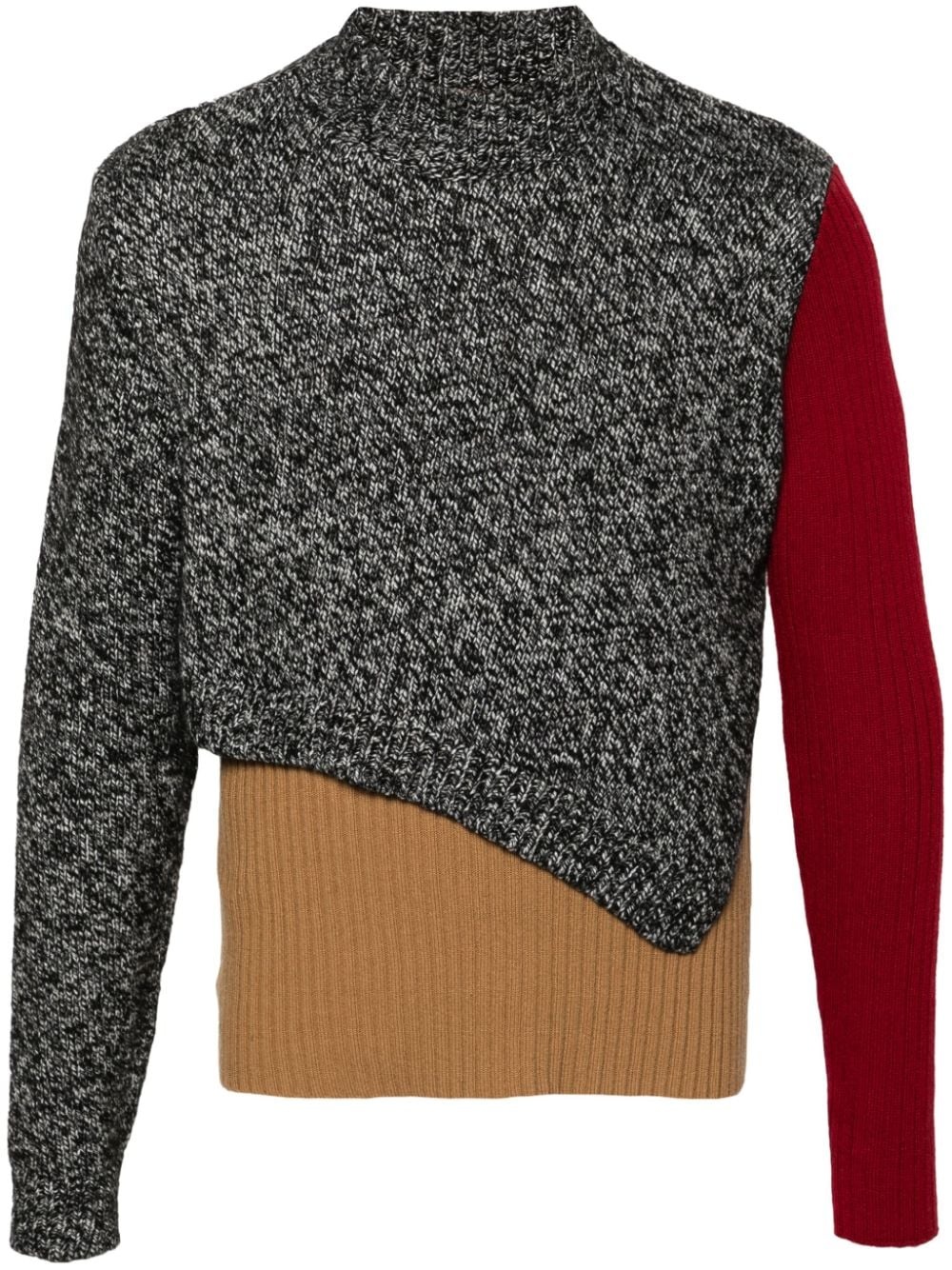 layered-design jumper - 1