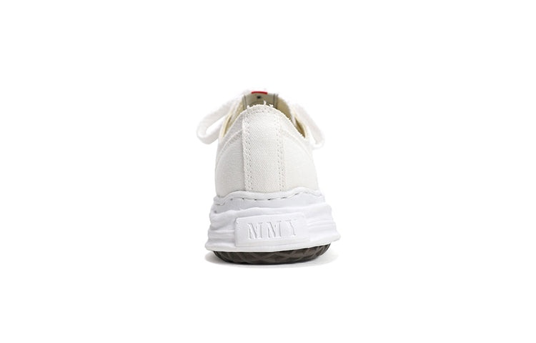 Maison MIHARA YASUHIRO HANK OG Sole Canvas Low-top Sneaker 'White' A05FW702-WHT - 5