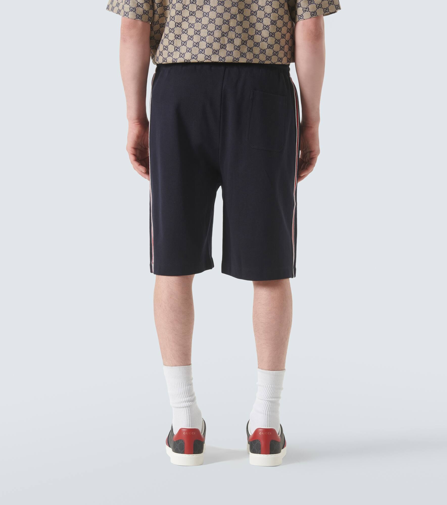 Cotton jersey shorts - 4