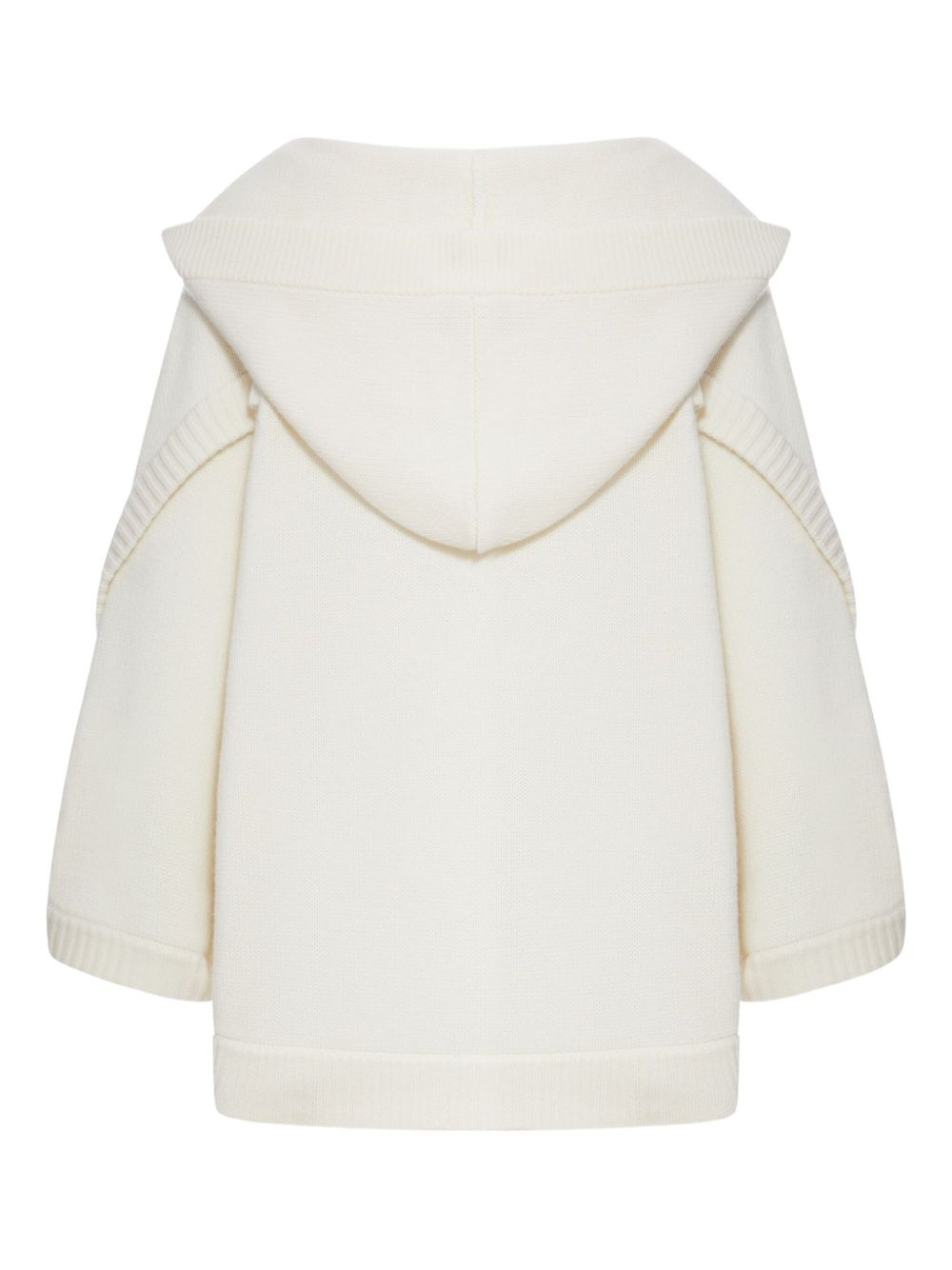 hooded cardigan - 2