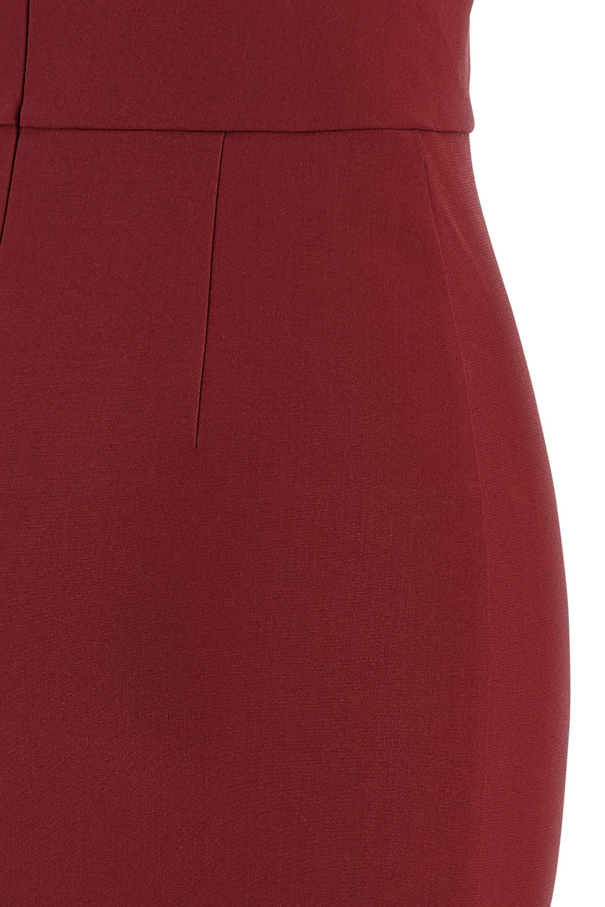 'V-Wire Bra Maxi' dress - 4