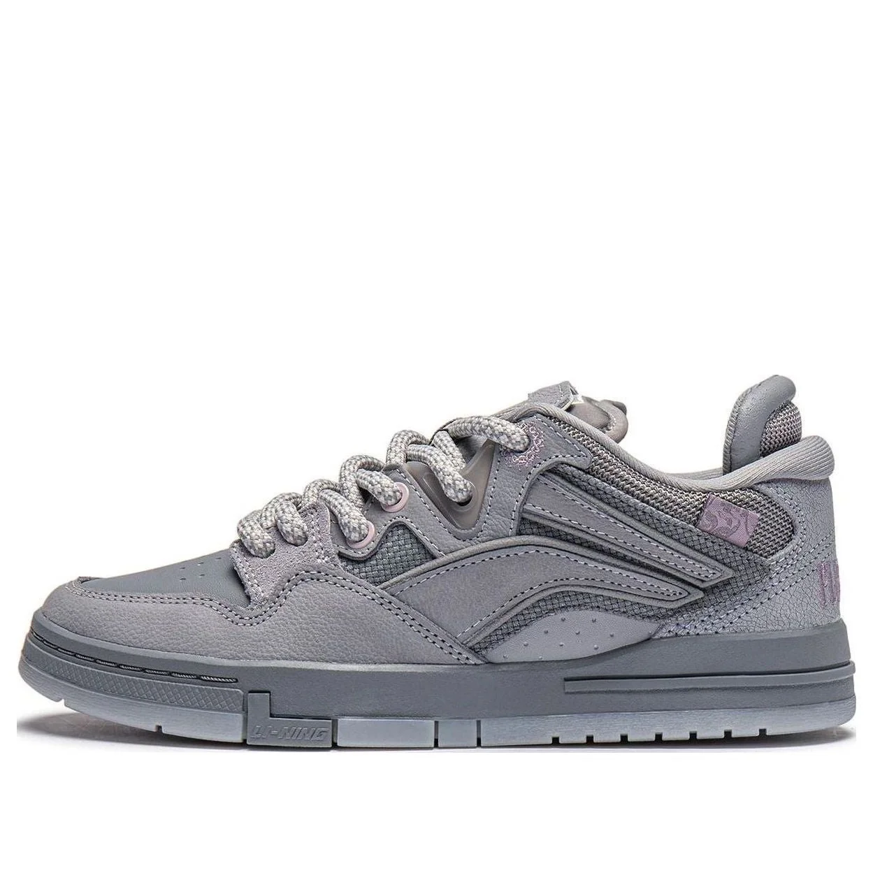 (WMNS) Li-Ning Wave Pro x Pleasures 'Dark Grey' AECT066-2 - 1