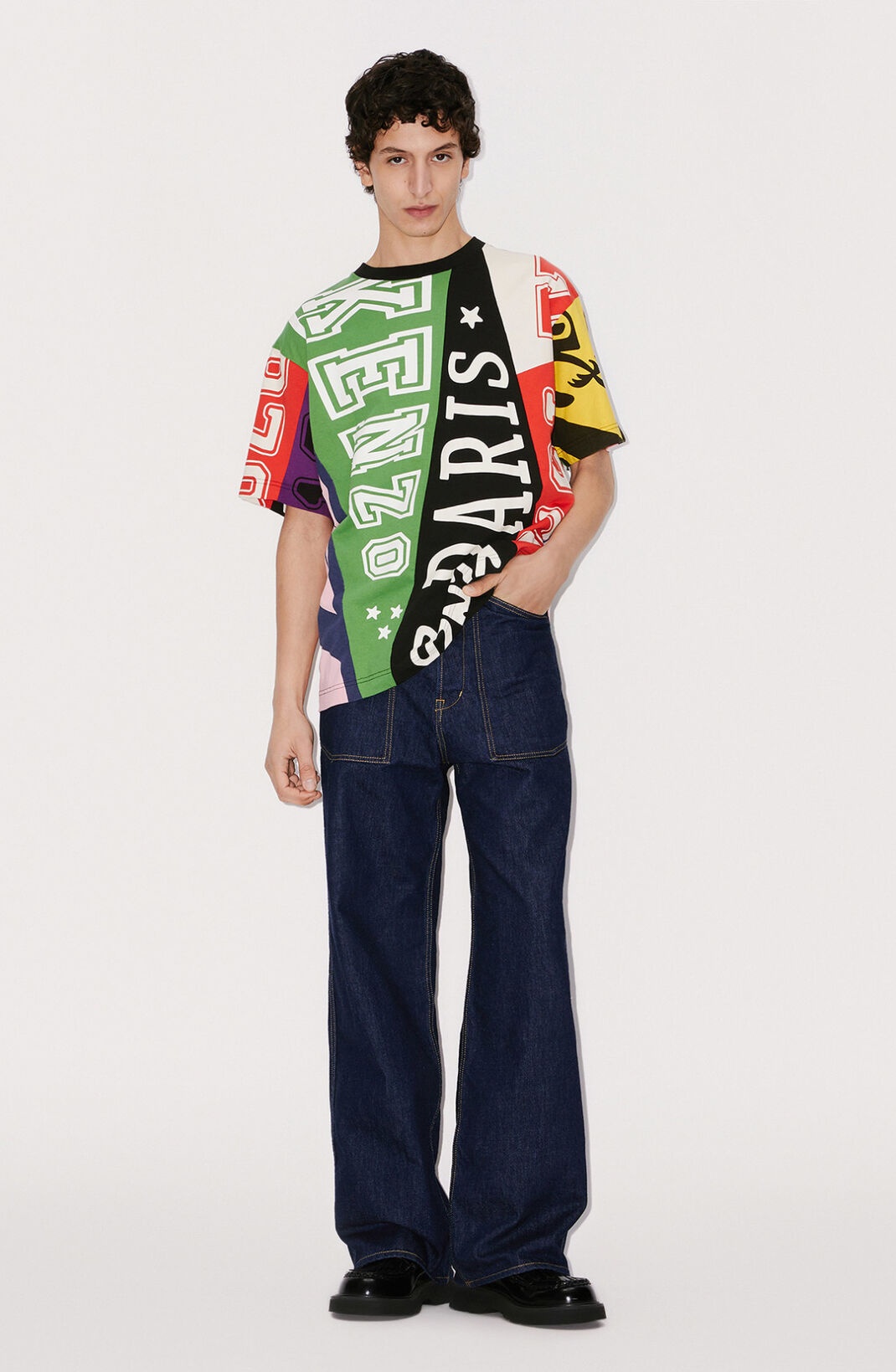 'KENZO Flag' oversize T-shirt - 3