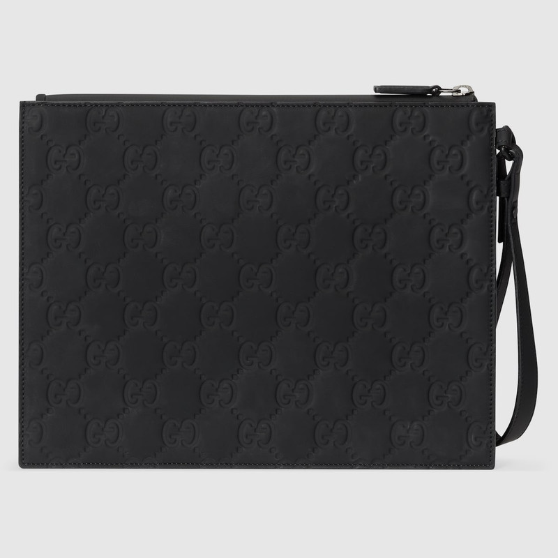 GG rubber-effect pouch 4