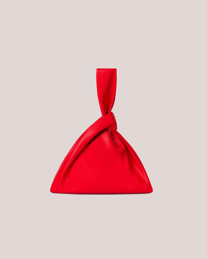 JEN - Vegan leather clutch - Red 1