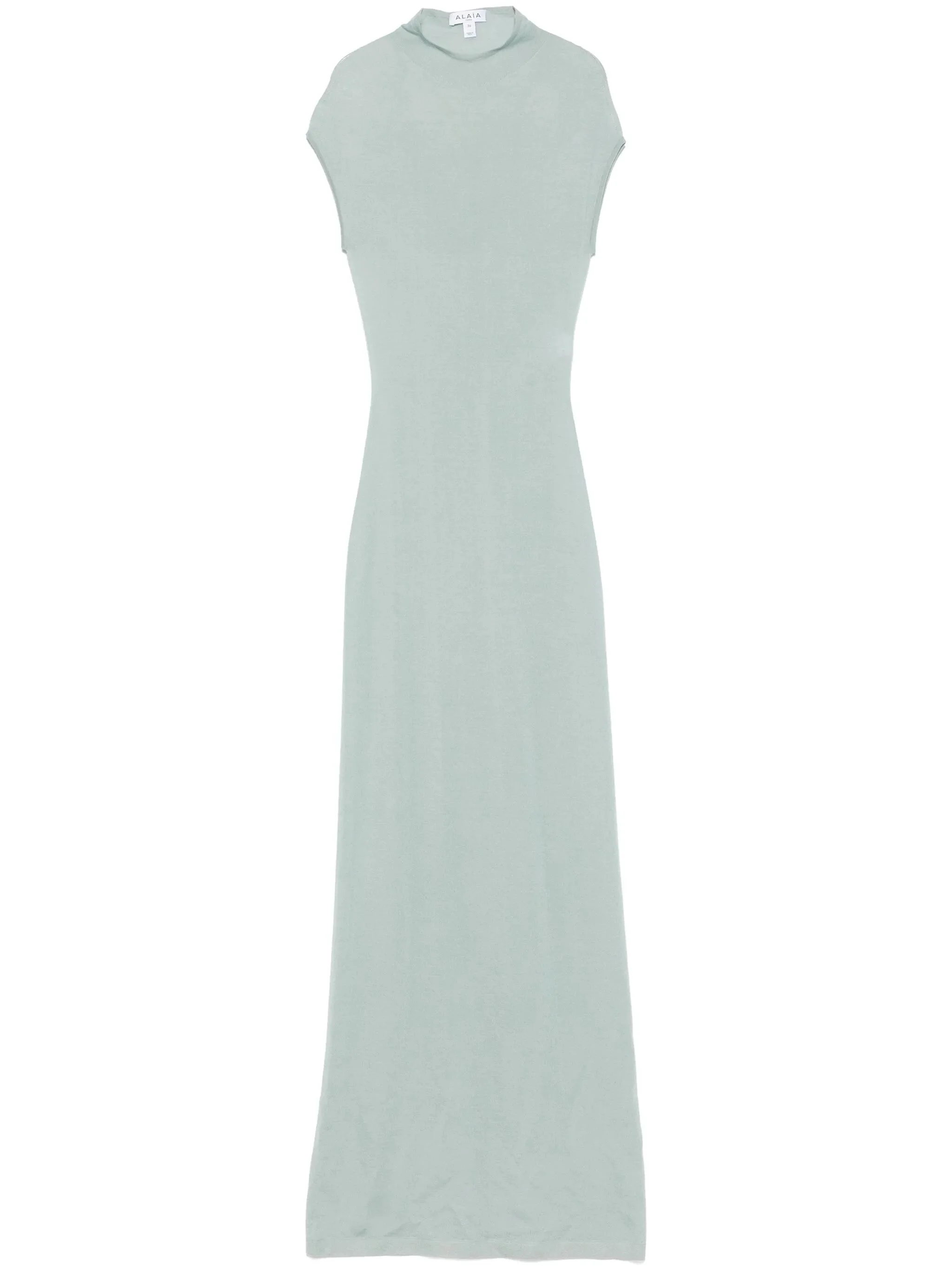 cashmere maxi dress - 1