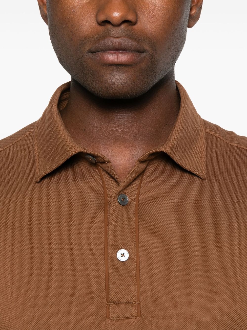 cotton polo shirt - 4