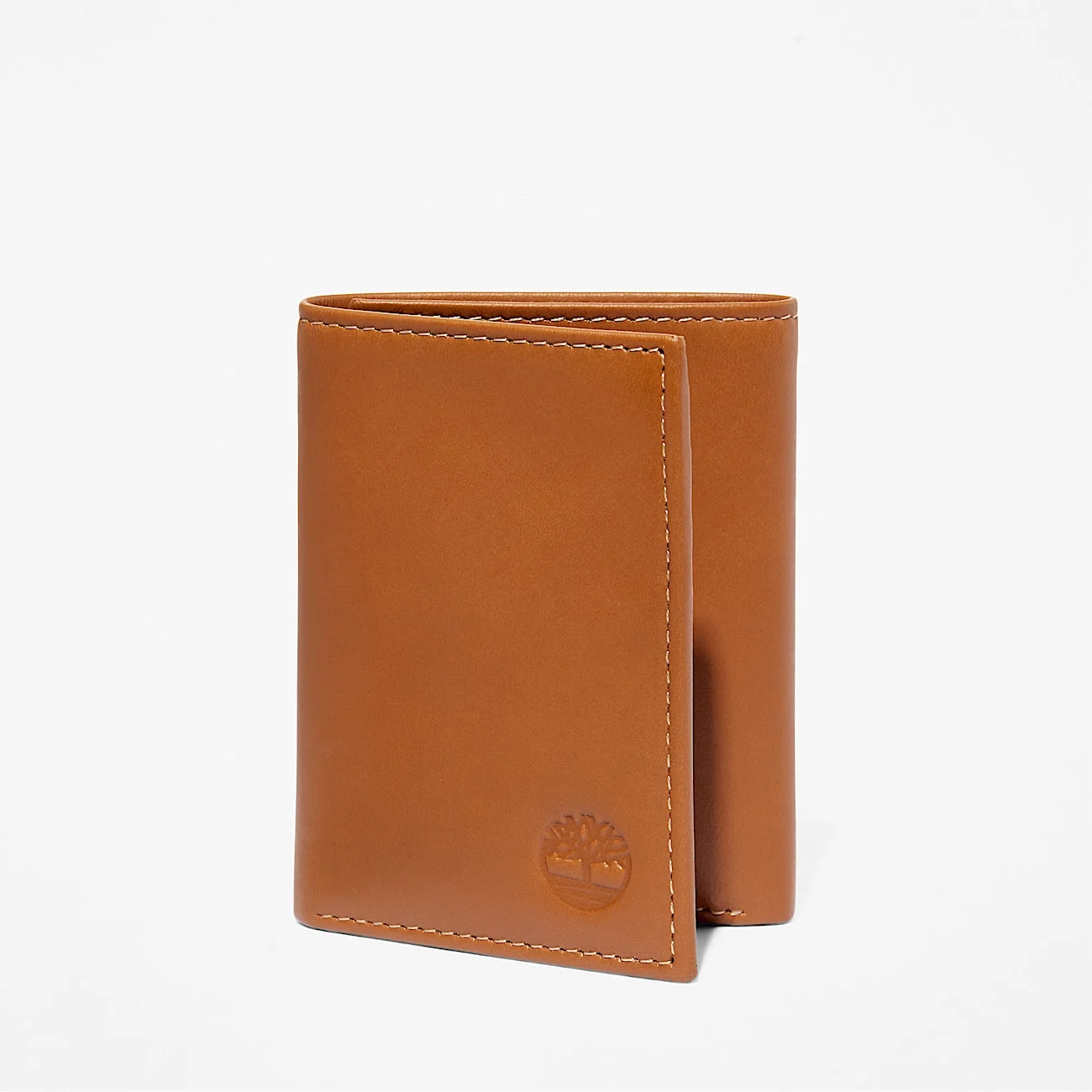 Men's Smooth Leather Trifold Wallet - 1
