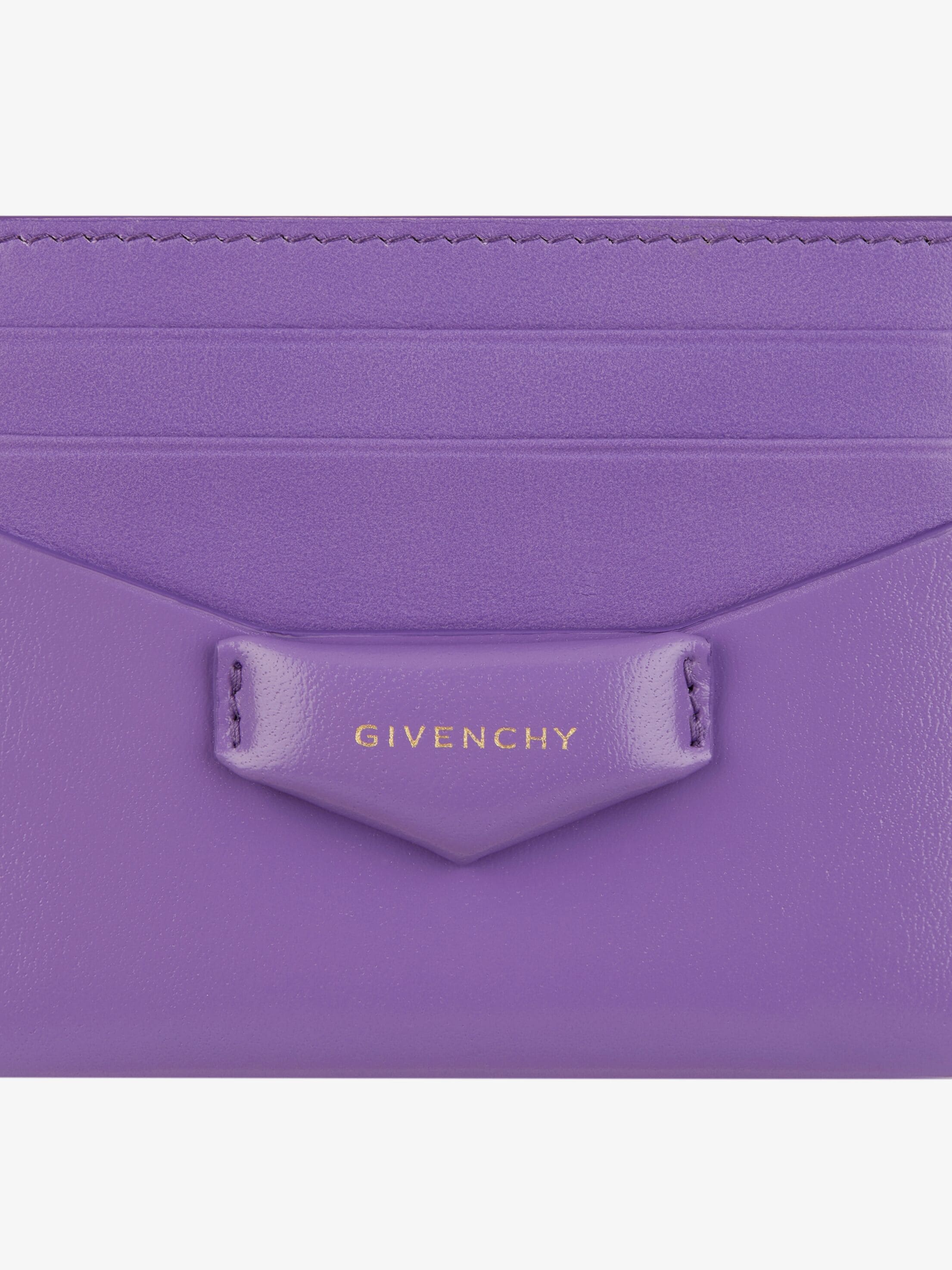 ANTIGONA CARD HOLDER IN BOX LEATHER - 3