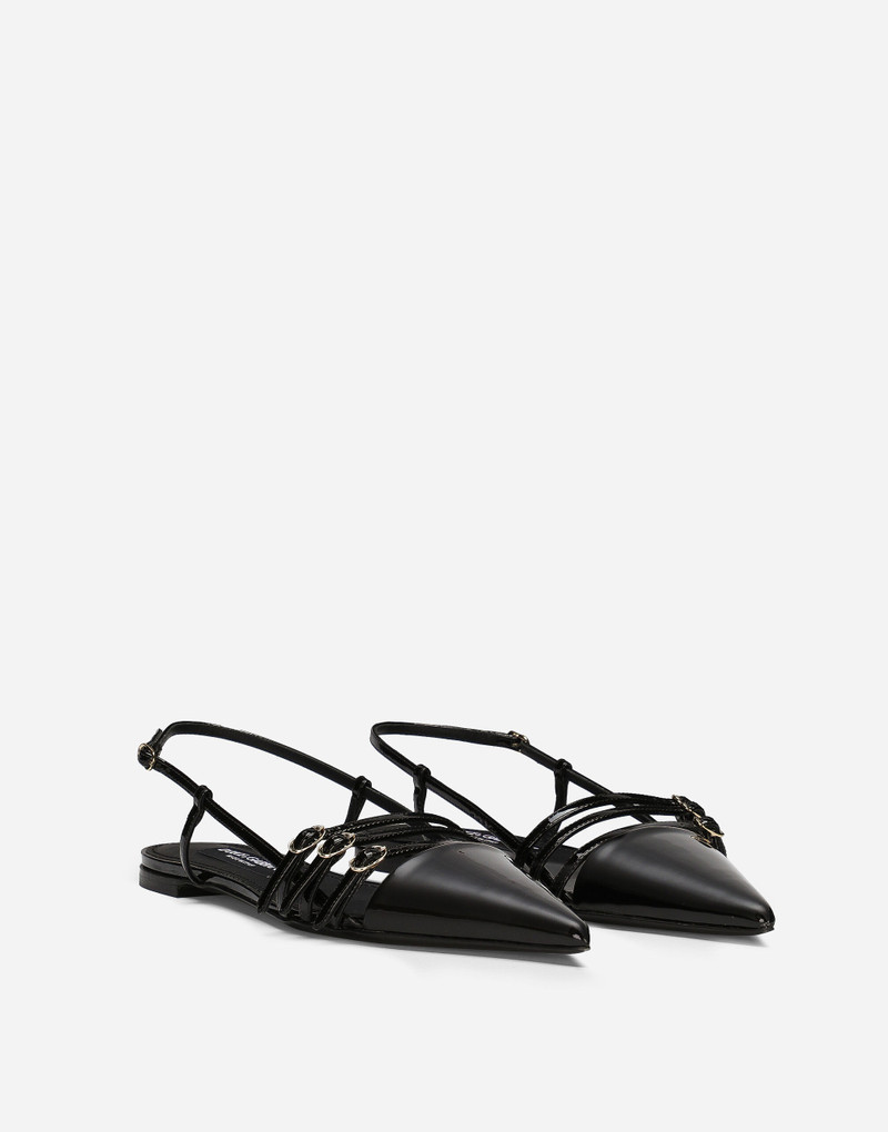 Dolce & Gabbana Patent leather slingbacks outlook