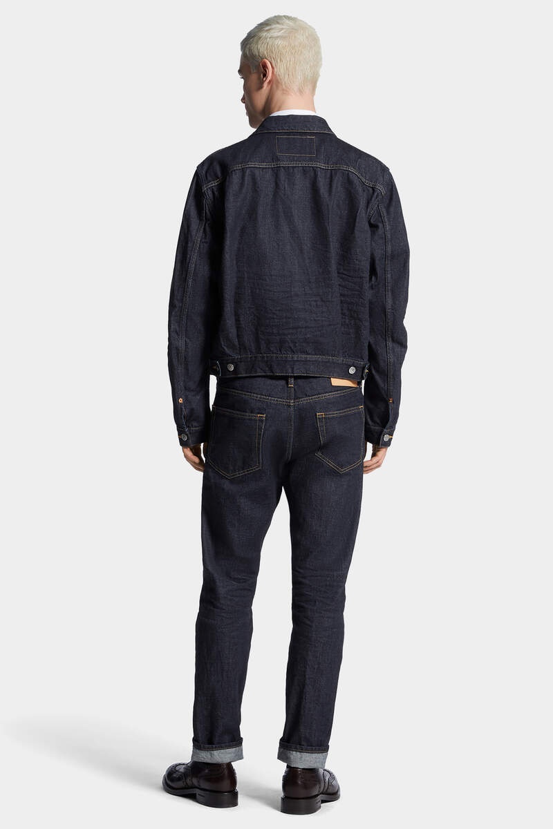 CIMOSA AUTHENTIC JAPANESE DENIM WASH DEAN JEANS - 4