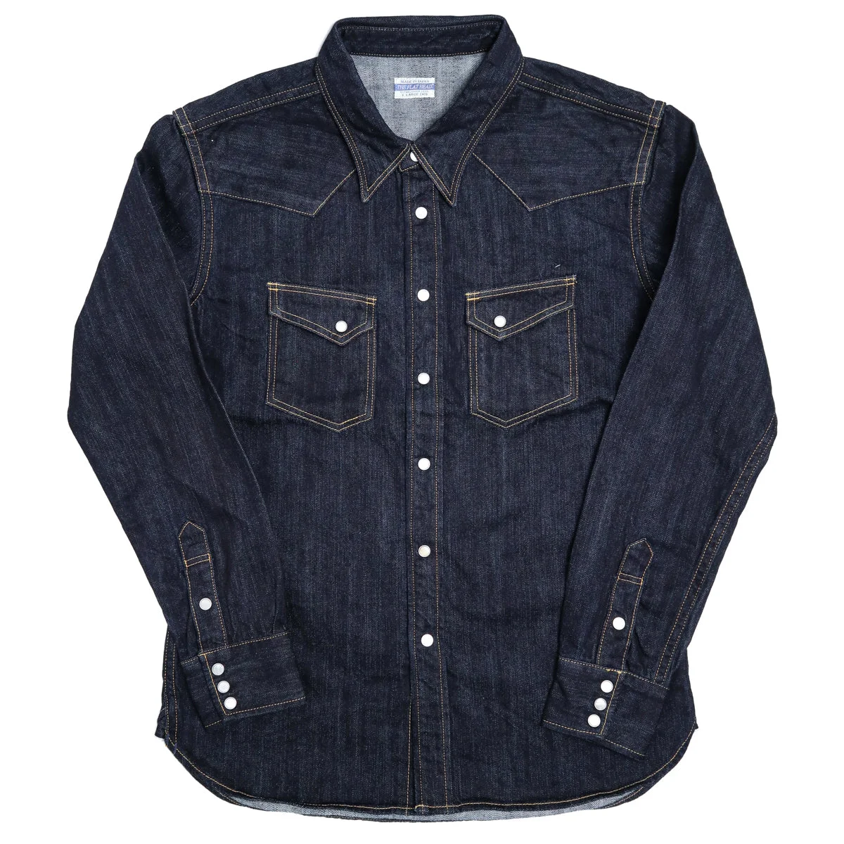 FN-SDW-001L 10oz Denim Western Shirt - 1