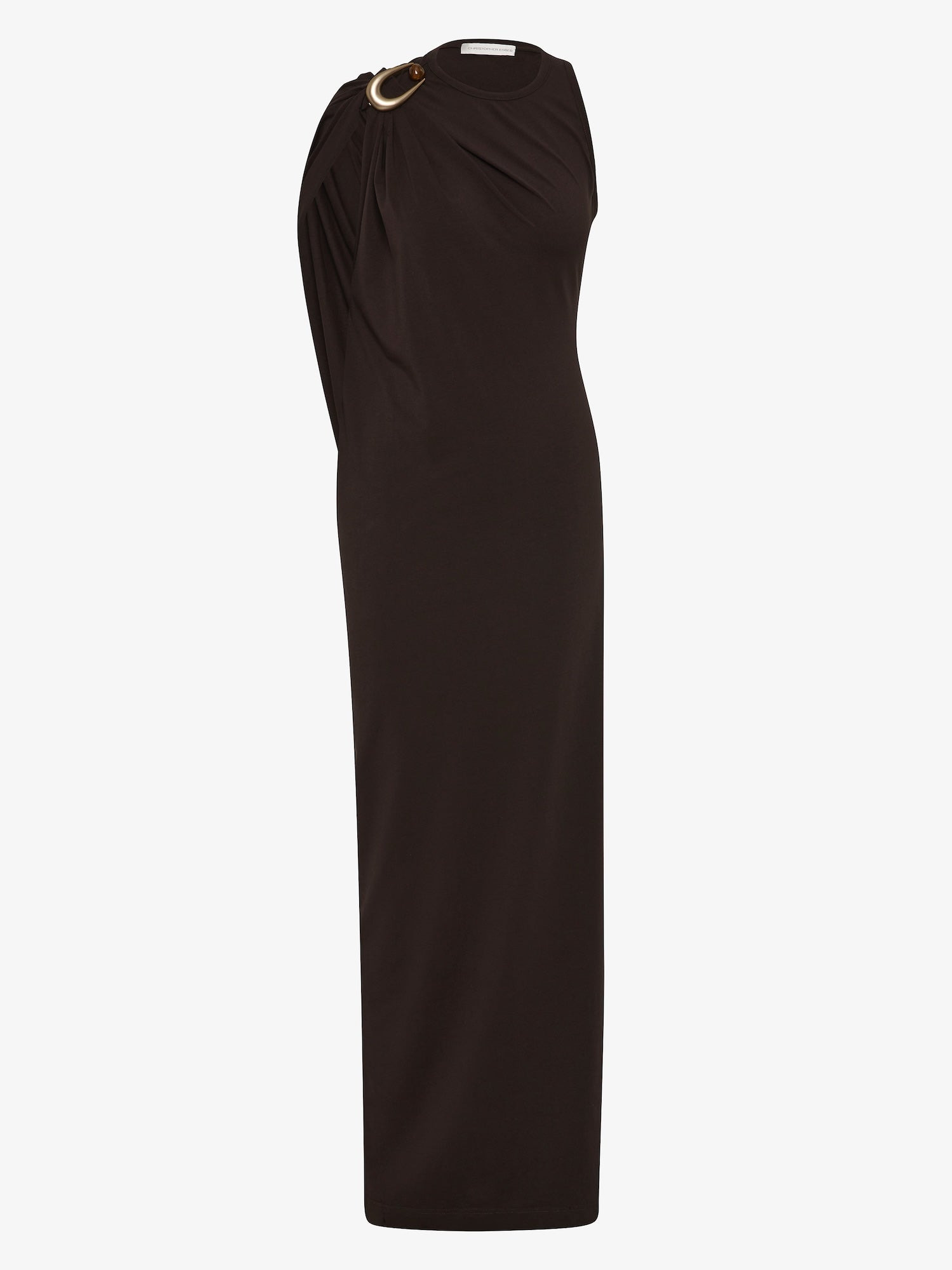 Stone Pin Column Tee Dress - 5