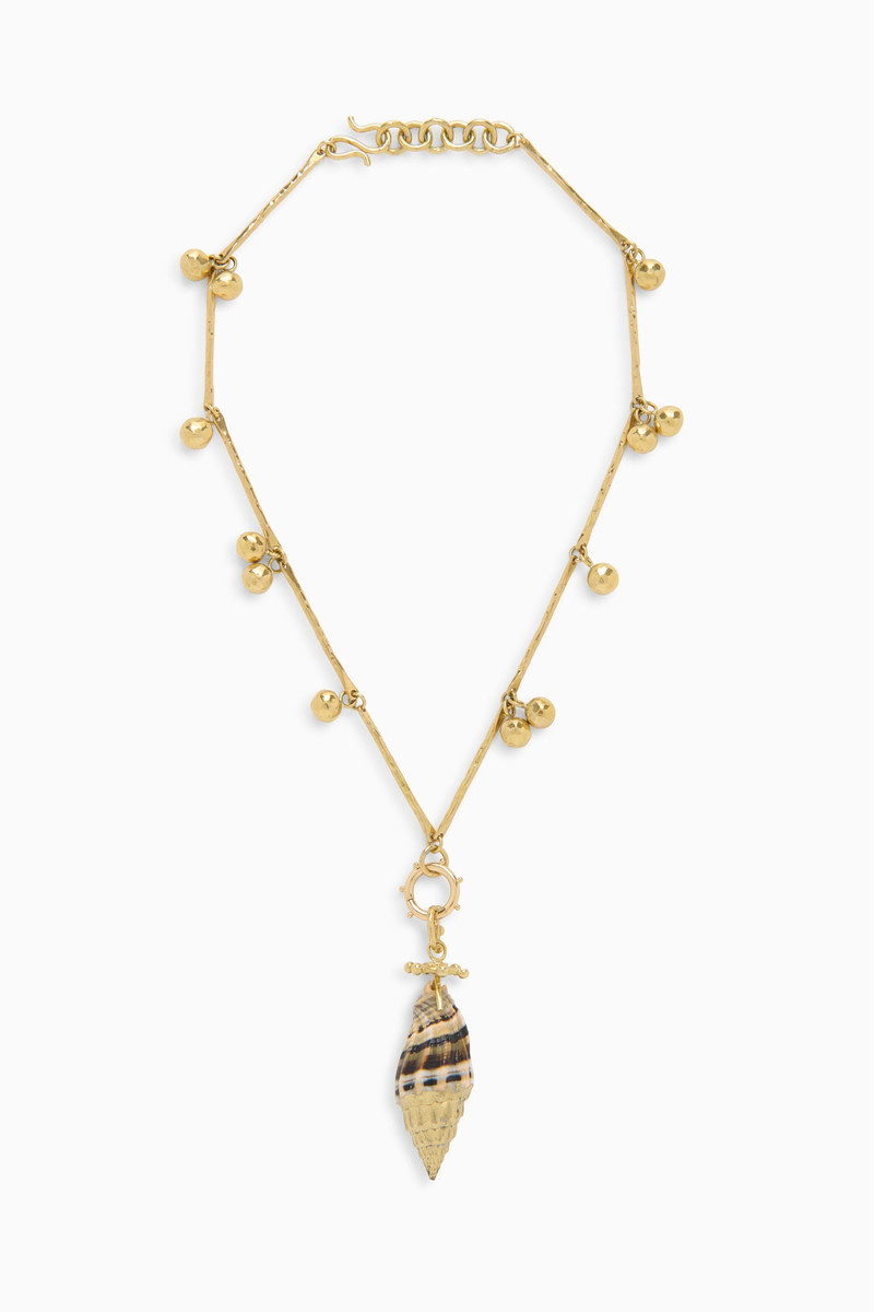 Livia Spotted Jasper & Mixed Motif Shell 1