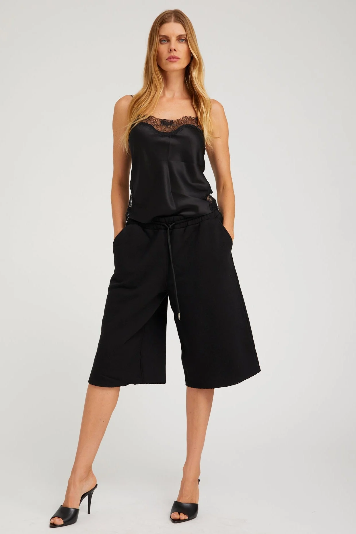 COTTON SWEATSHORTS - 1