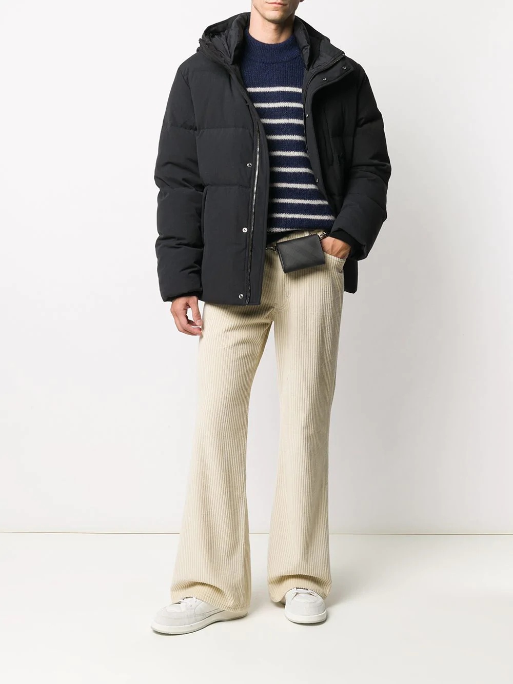 hooded puffer jacket - 2