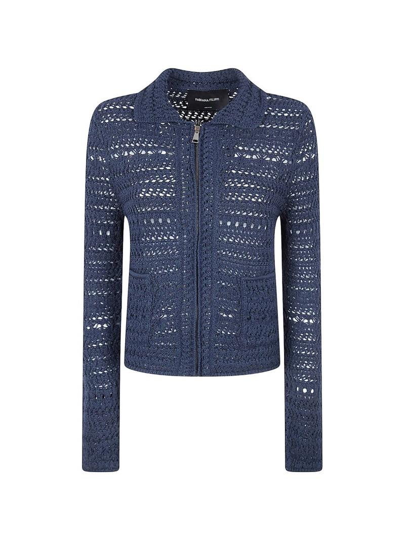 zip-up cardigan 1