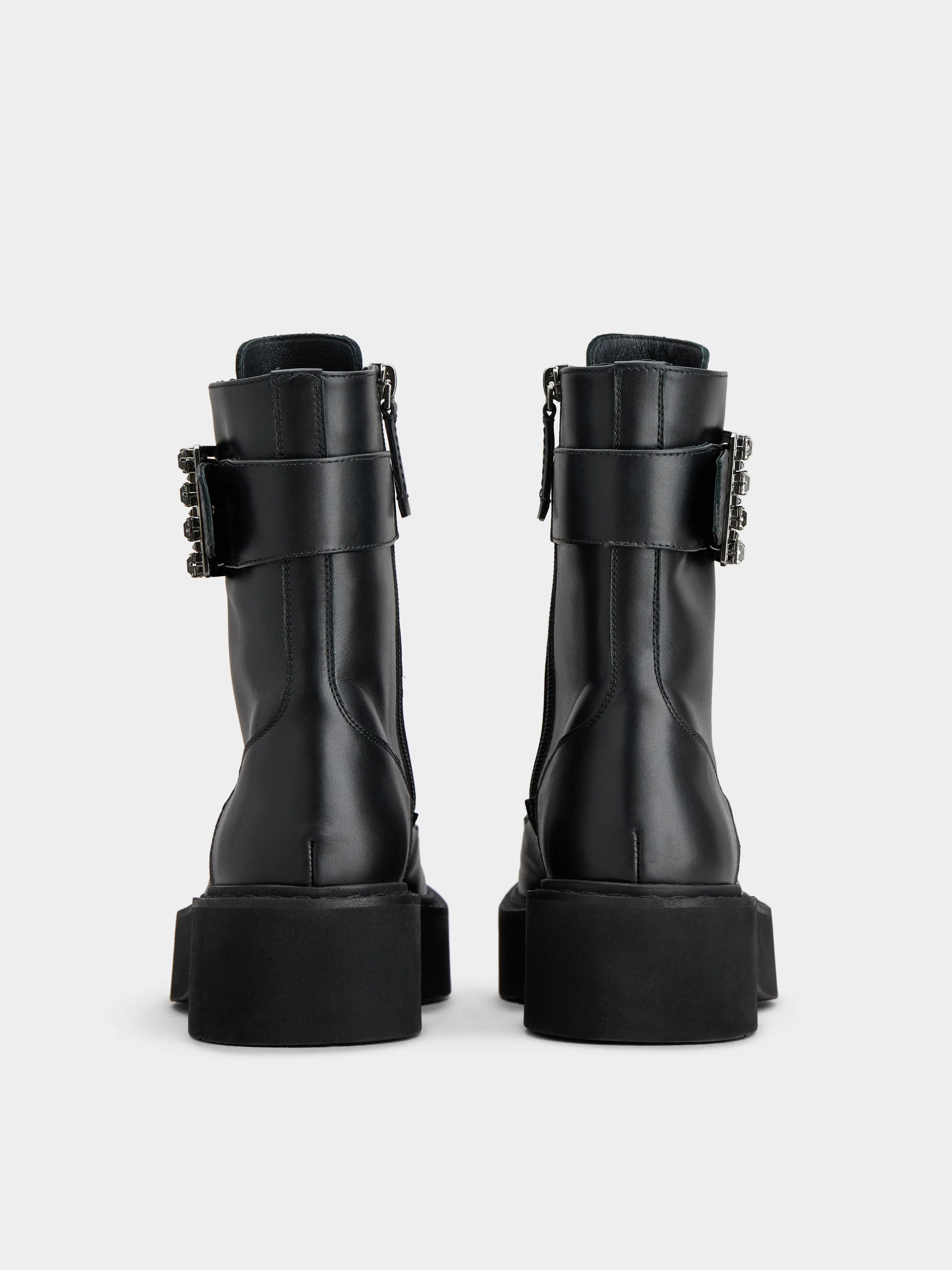 Viv' Ranger Combat Boots in leather - 5