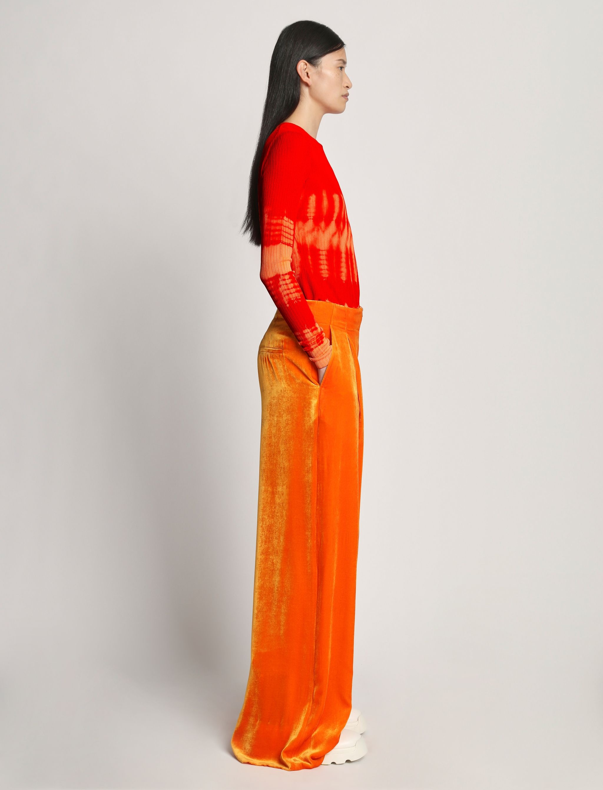 Viscose Knit Tie Dye Top - 4
