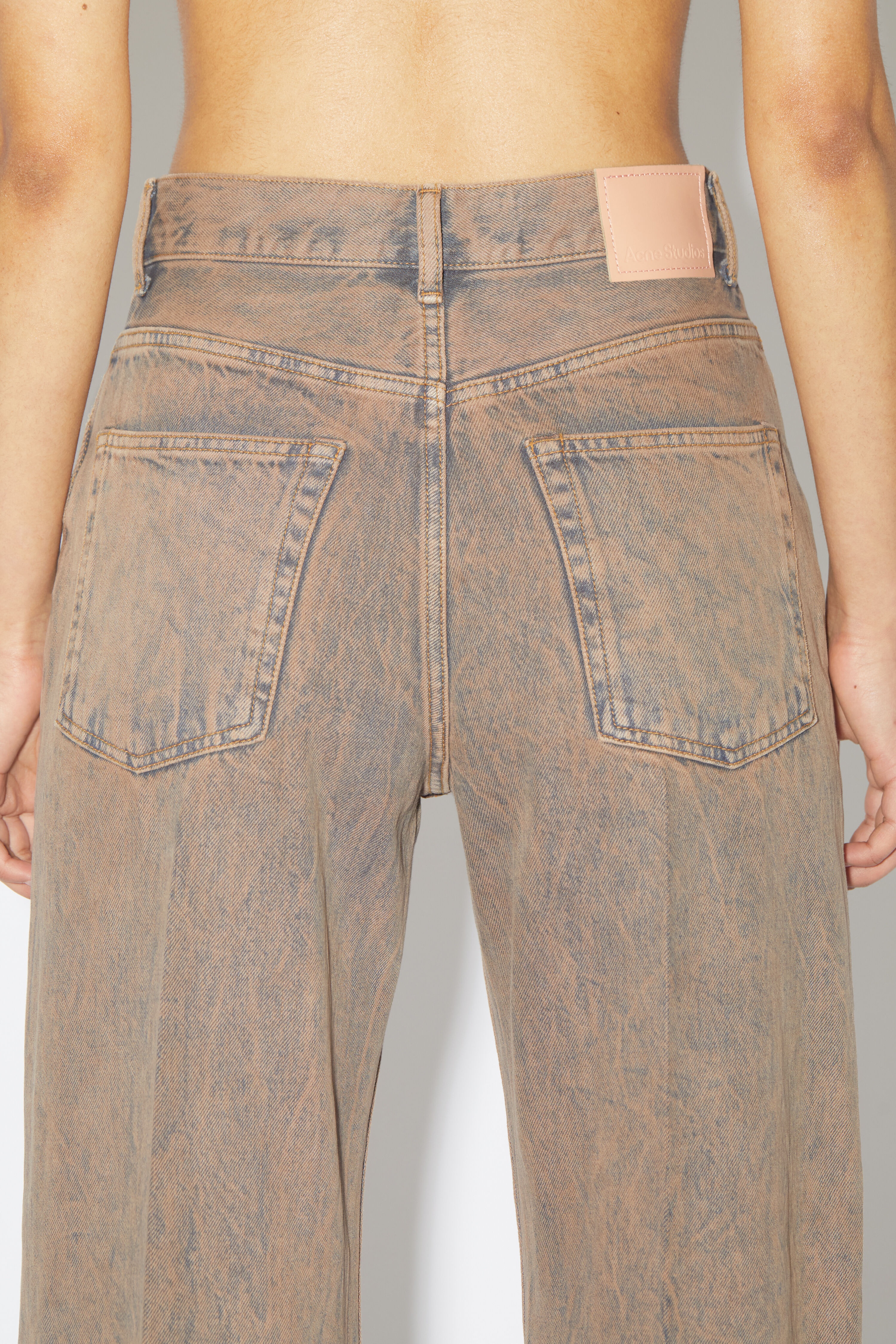 Relaxed fit jeans - 2022F - Light pink/grey - 6