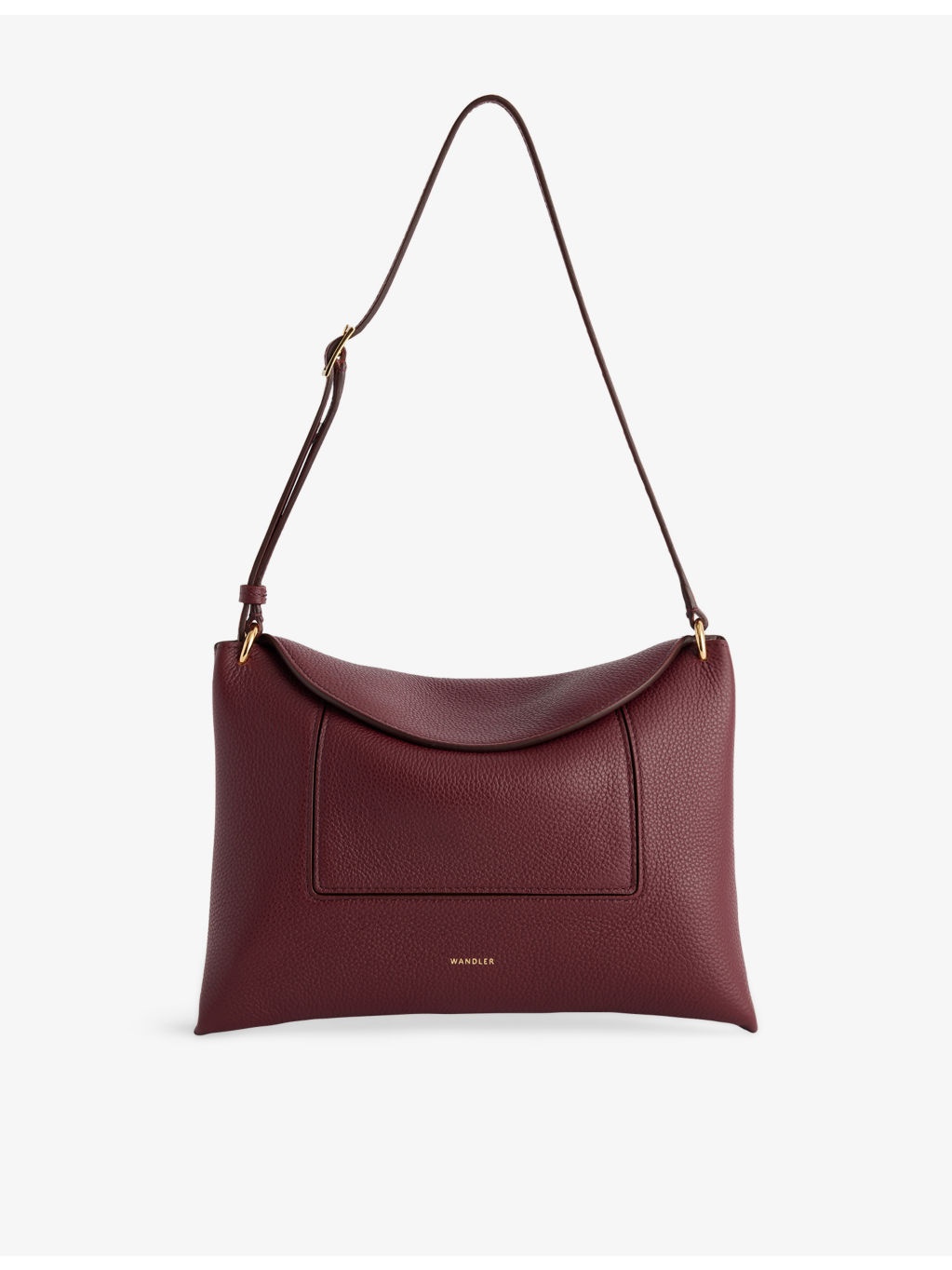 Penelope Slouch Leather Shoulder Bag - 1