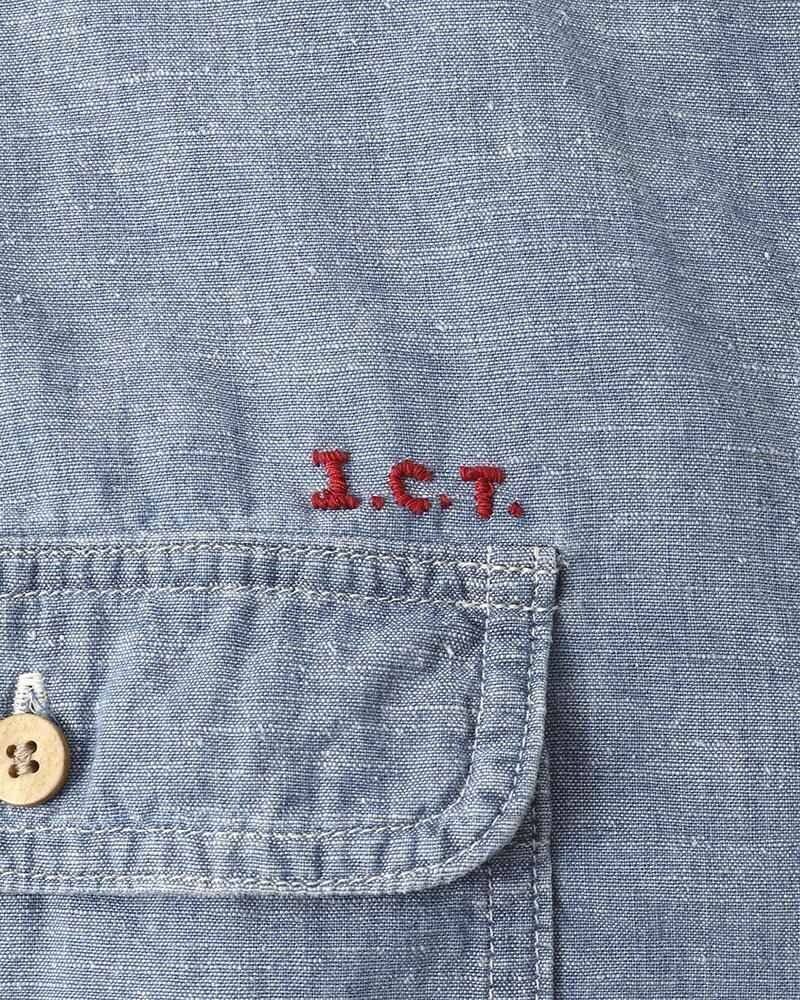 LANGER CHAMBRAY L/S LT.INDIGO - 3