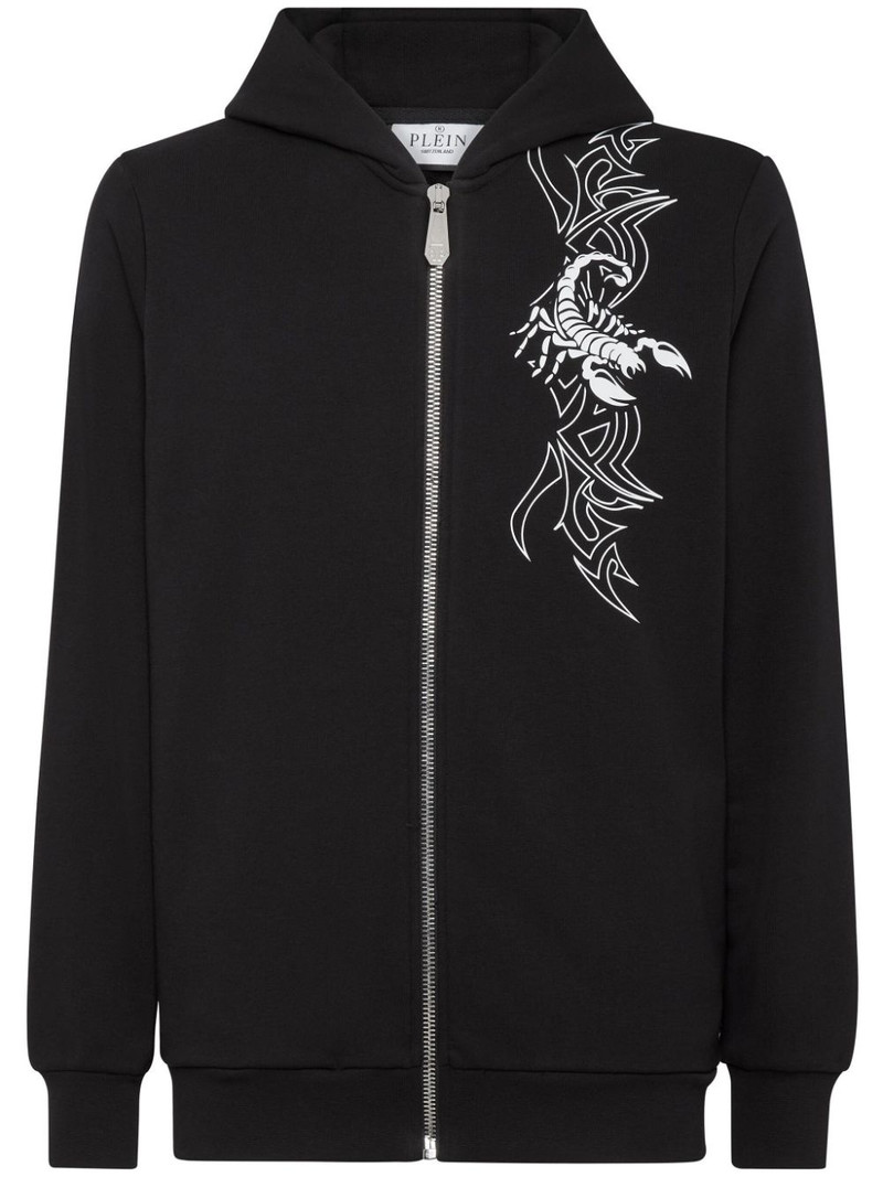 Scorpion zip-up hoodie 1