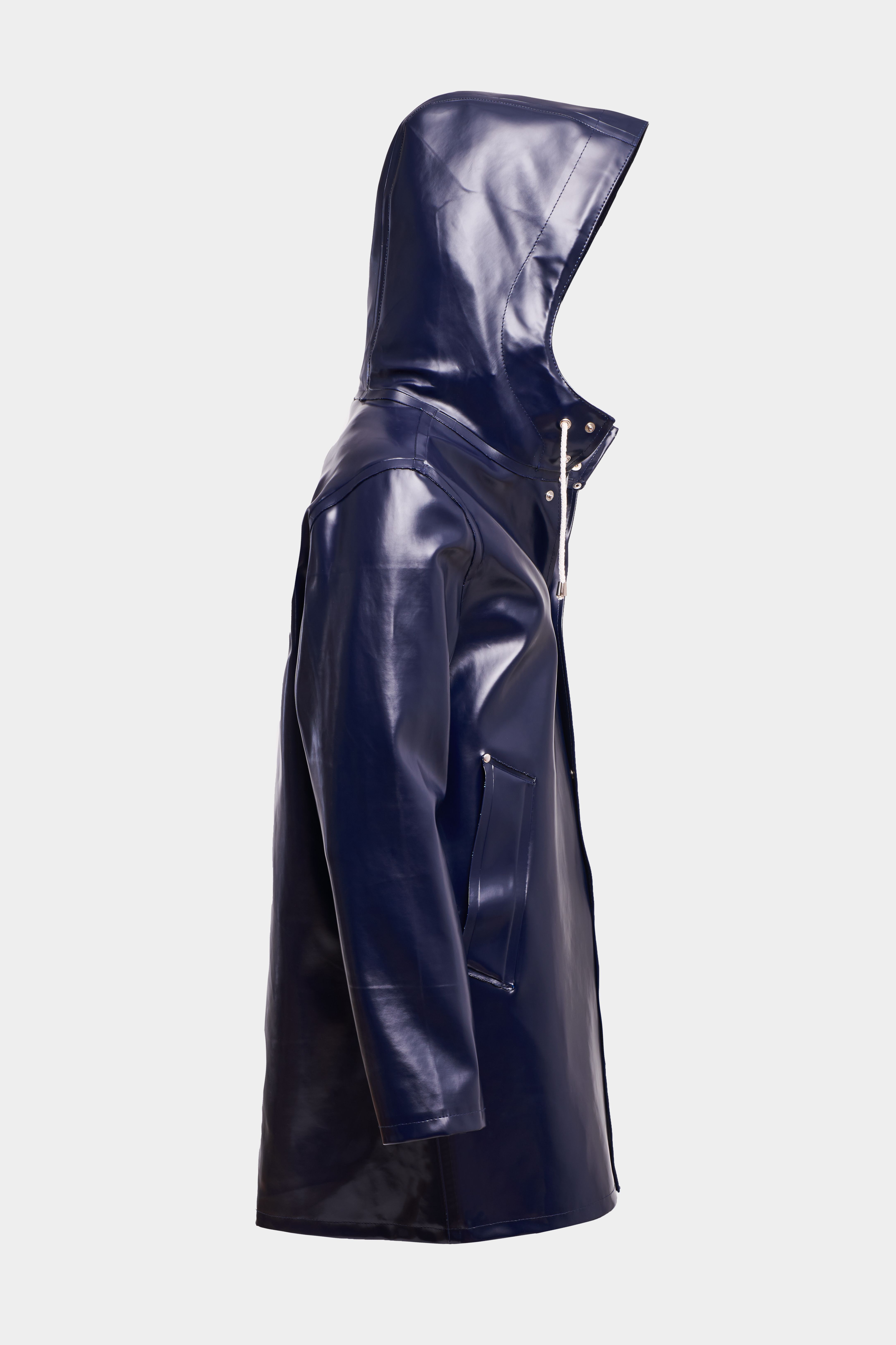 Stockholm Opal Raincoat Navy - 5