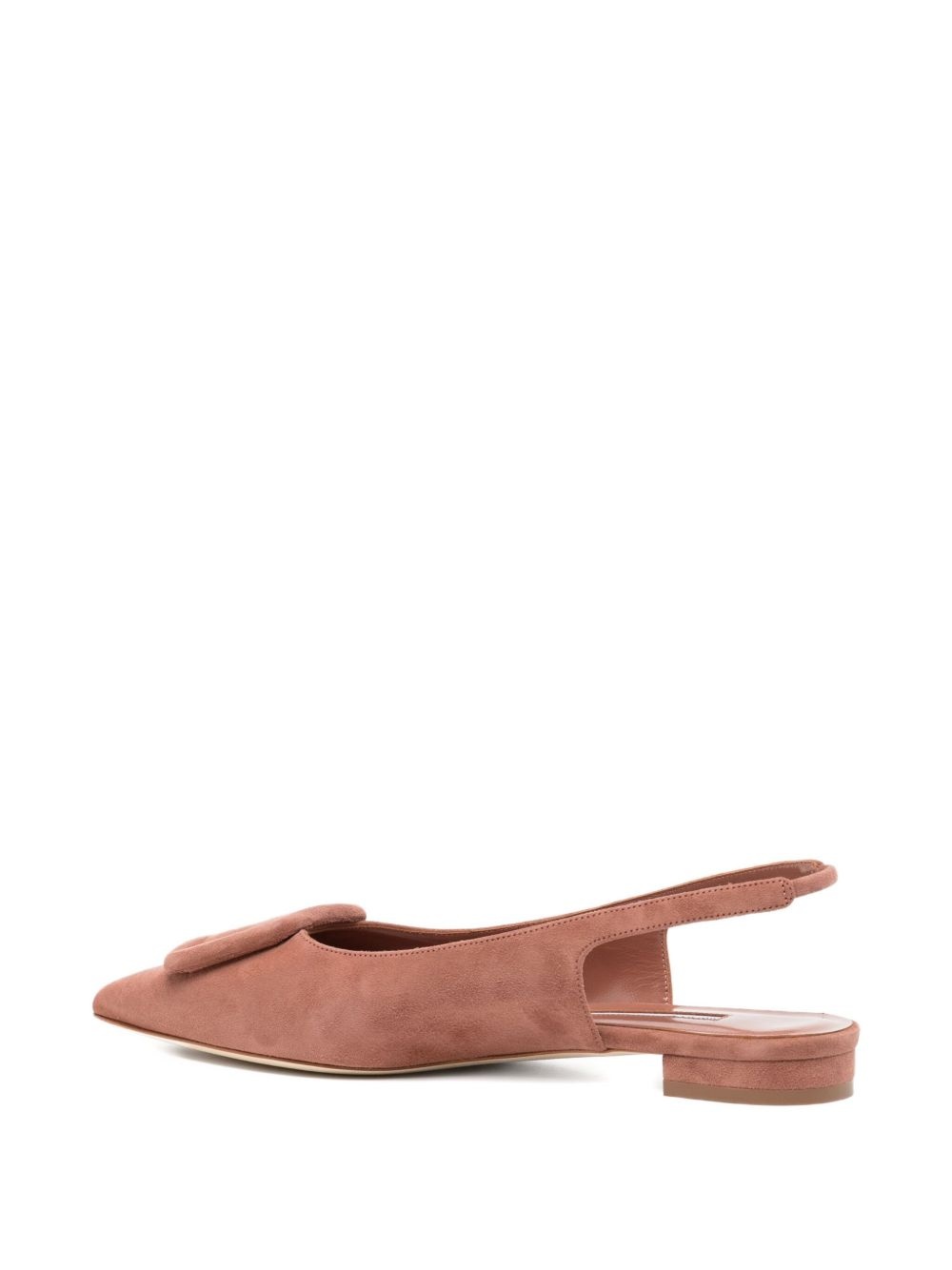 buckle-embellished slingback pumps - 3