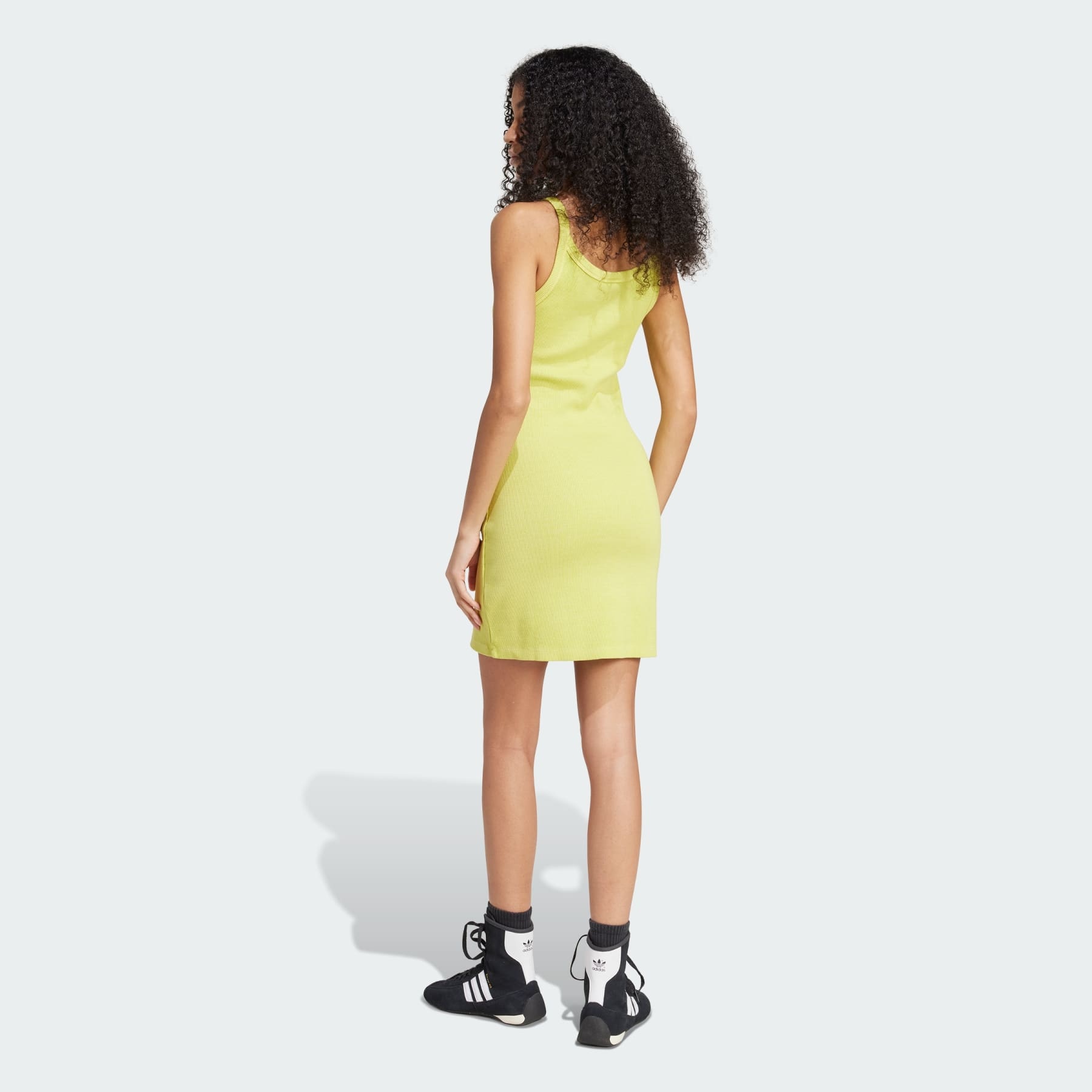 Ribbed Mini Dress - 3