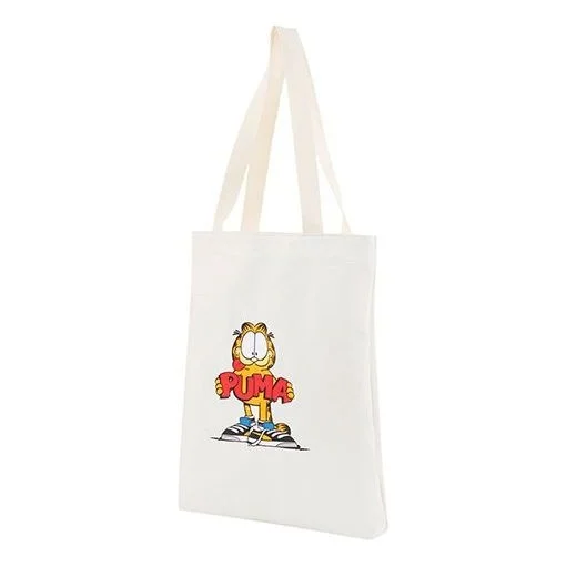 PUMA x Garfield Shopper Tote Bag 'White Yellow Red Black Blue' 078961-01 - 1