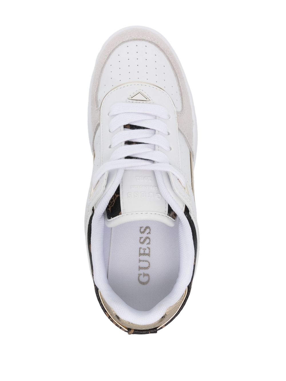 logo-debossed sneakers - 4