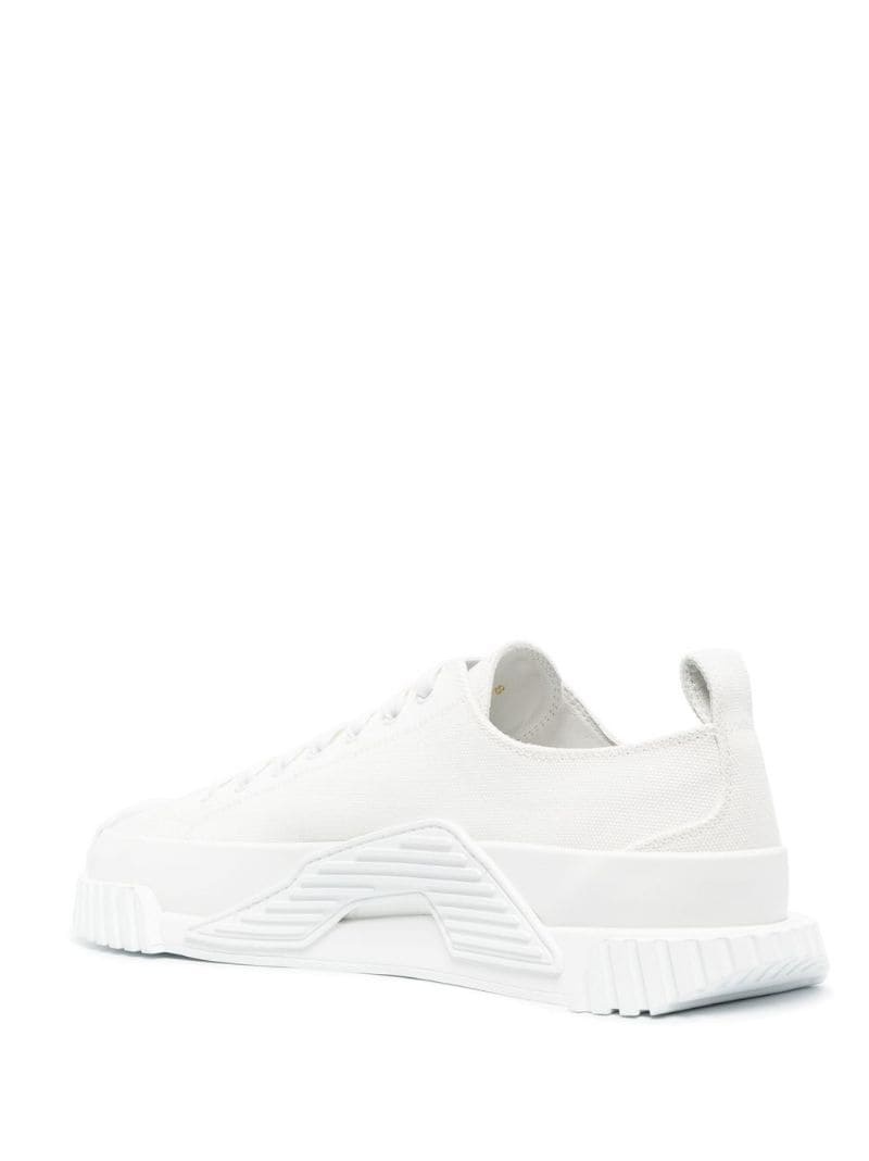 graffiti-print low-top sneakers - 3